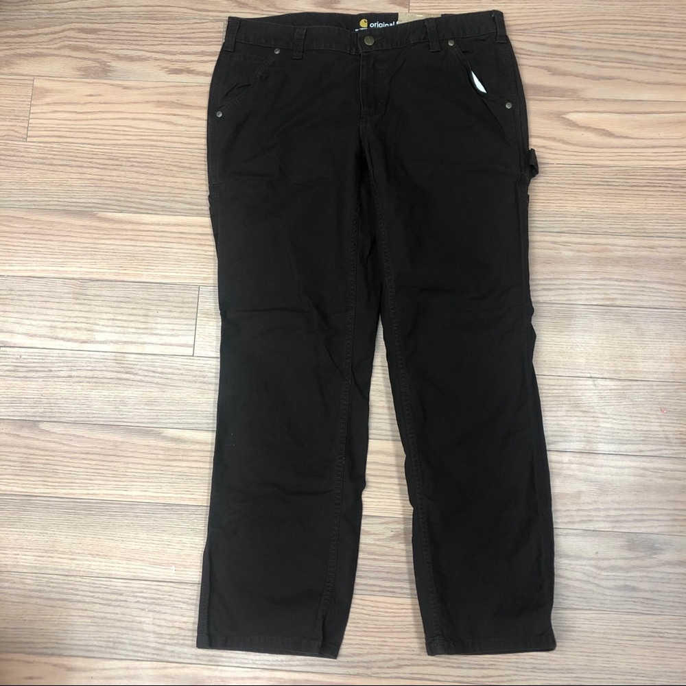 Carhartt | Women's Crawford Work Pant | Dark Brown | Size 14